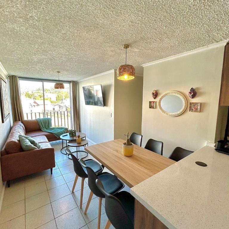 Lindo y cómodo departamento en Dichato - Three-Bedroom Apartment - 9