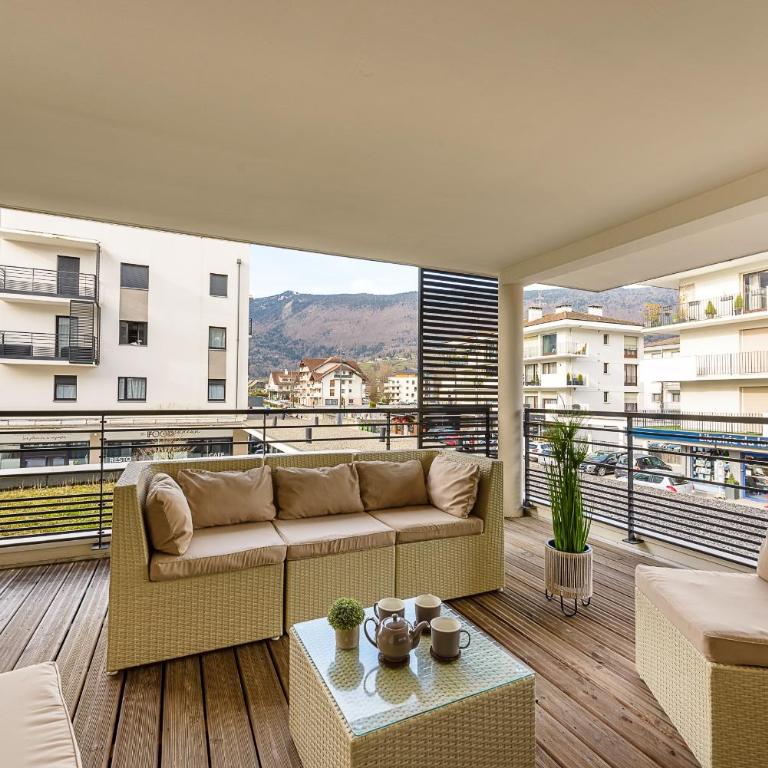 Les Balcons de la Suite - coeur de village, terrasse - Appartement avec Terrasse - 10