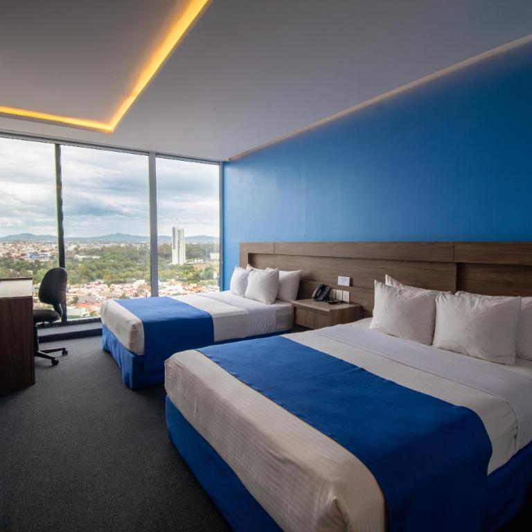 Wyndham Puebla Angelopolis - Habitación con 2 camas grandes - No fumadores - 6