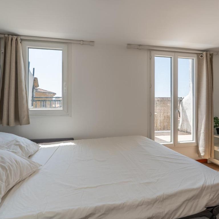 Studio climatisé avec terrasse, 5ème étage - Monolocale con Divano-Letto - 7