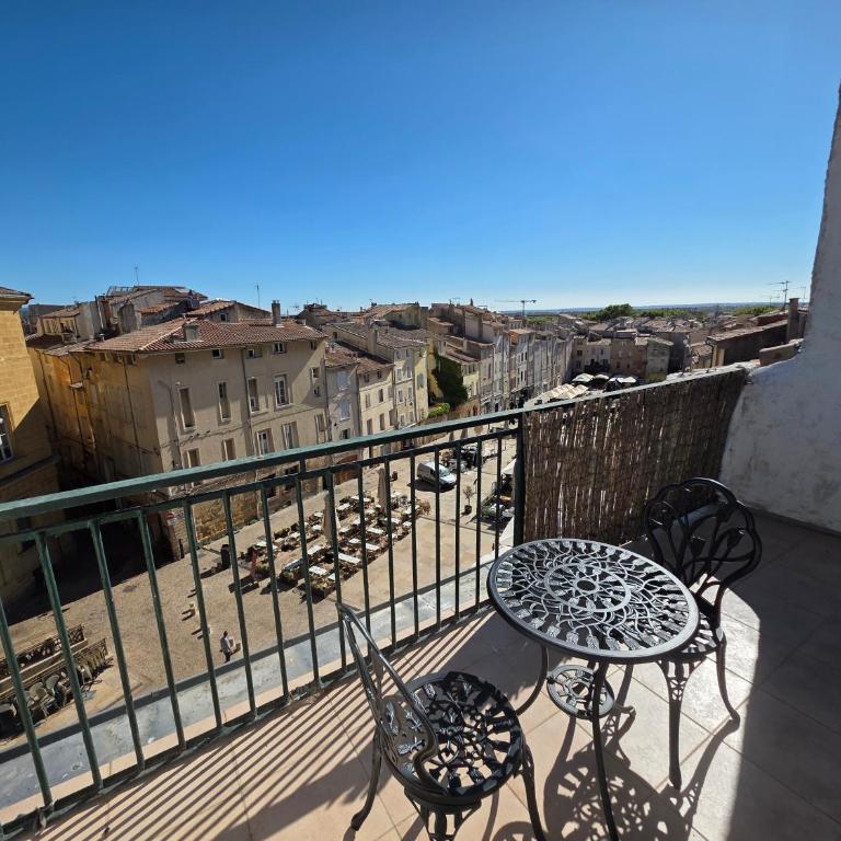 Studio climatisé avec terrasse, 5ème étage - Monolocale con Divano-Letto - 1
