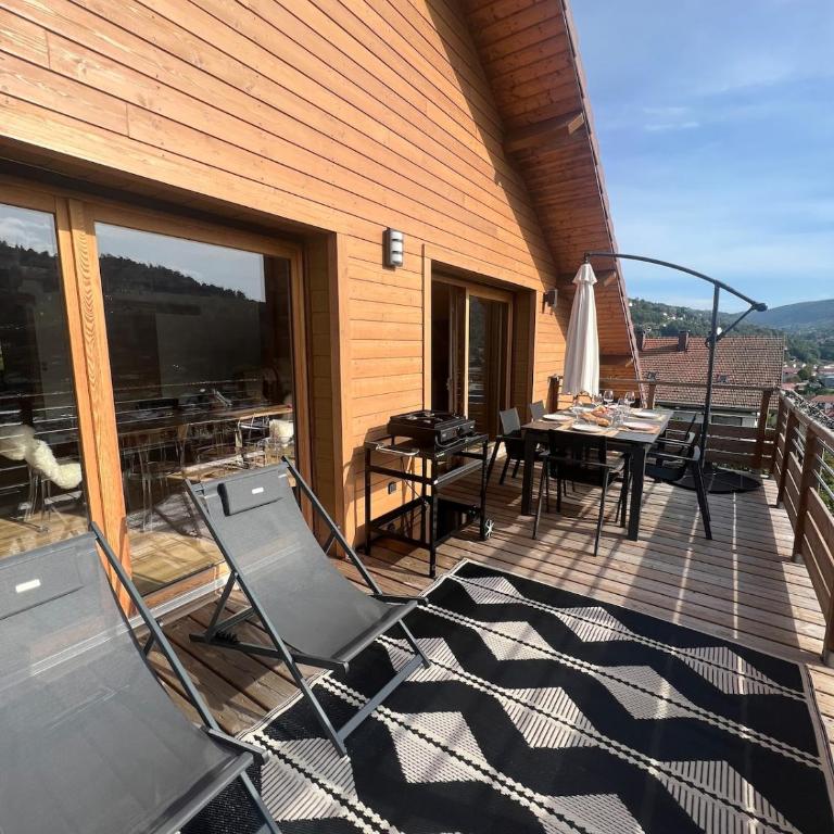 Splendide appartement style chalet classé 4 étoiles, terrasse face à la montagne - Three-Bedroom Apartment - 37