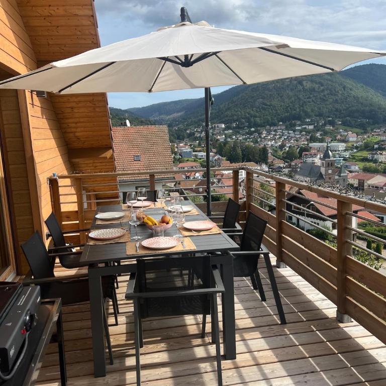 Splendide appartement style chalet classé 4 étoiles, terrasse face à la montagne - Three-Bedroom Apartment - 36