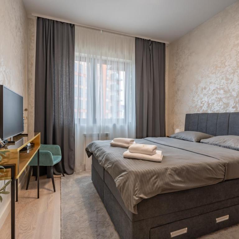Lux apartment Belgrade Waterfront Savski venac-TC Galerija A1 Residence Bw - Two-Bedroom Apartment - 15