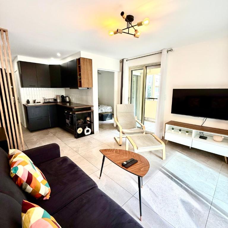 Appartement cosy avec terrasse, proche plages & Palais - Appartement 1 Chambre - 2