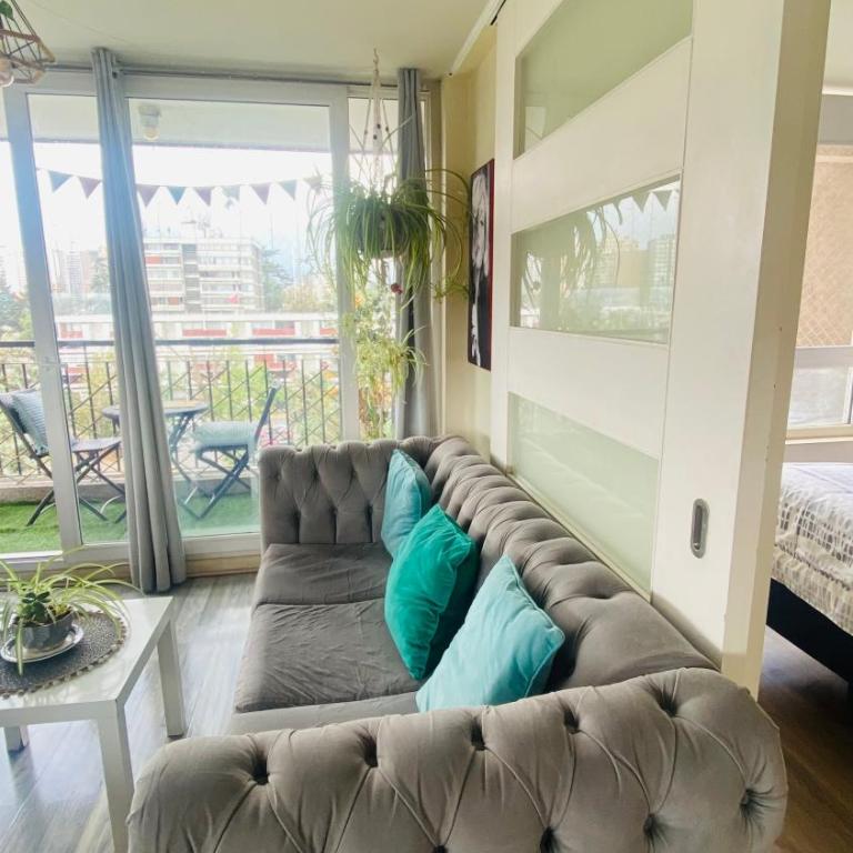 Departamento completo en Ñuñoa - Apartamento de 1 dormitorio - 2