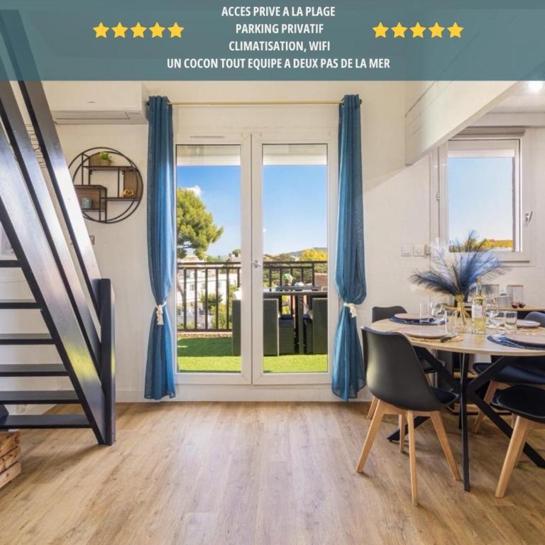 T2 MODERNE VUE MER LES SABLETTES CLIM- WiFi- PARKING - Apartment mit 1 Schlafzimmer - 6