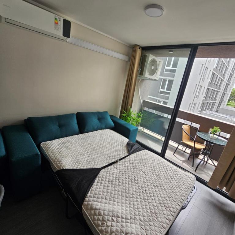 Departamento para 4 pax a pasos de Movistar Arenas, Universidad de Chile y Ministerio de Justicia FACTURABLE - One-Bedroom Apartment - 4