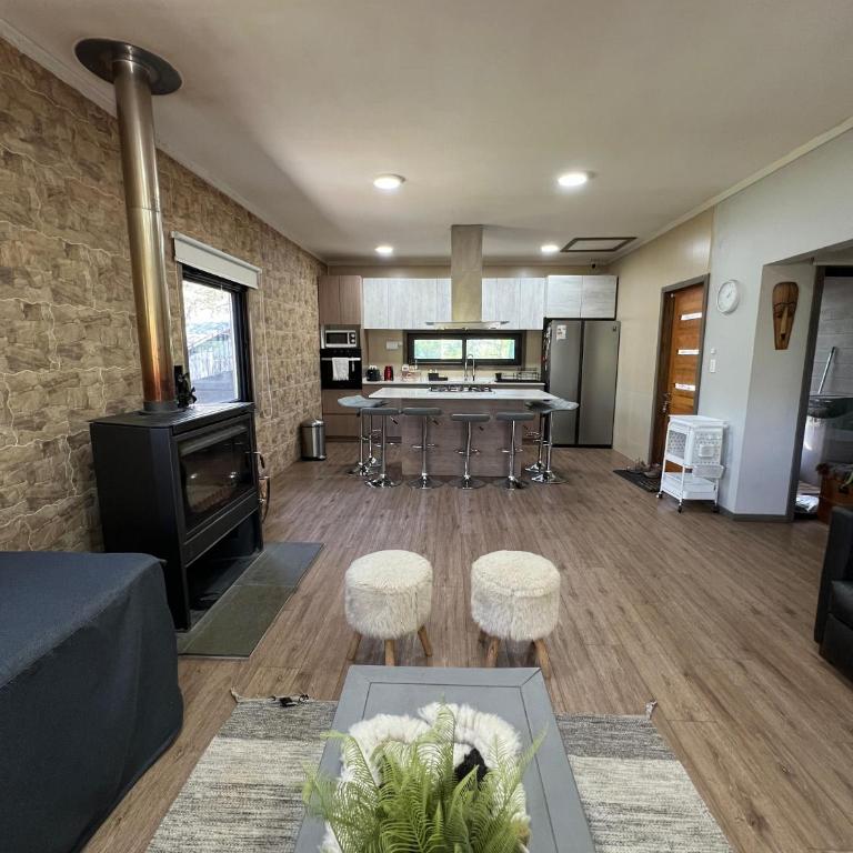 Amplia Casa Malalcahuello 8pers 3piezas full Wifi Starlink - Chalet - 19