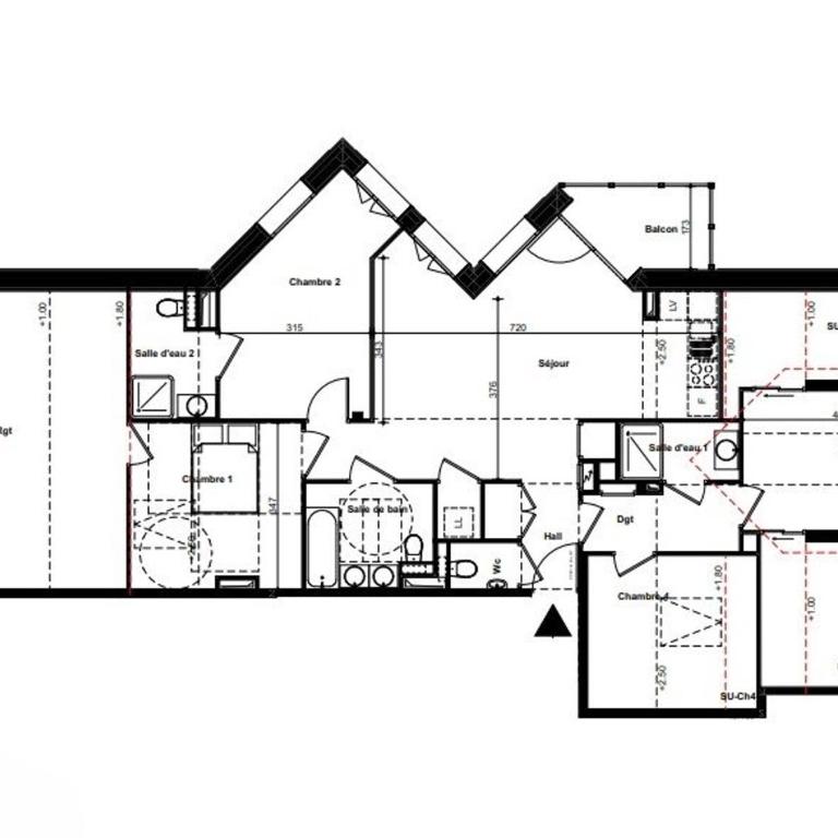 Bel appartement à Valmorel, 8 pers., parking inclus - FR-1-291-1036 - Apartment - 2
