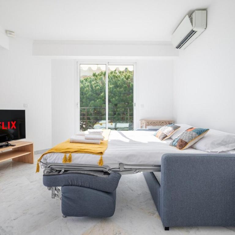 Le COQ Bleu d'Azur- Piscine - Parking - AC -WIFI - Appartement 2 Chambres - 43