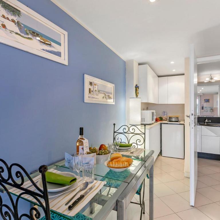 Menton Studio, Seaview Terrace - Happy Rentals - Studio mit Terrasse - 11
