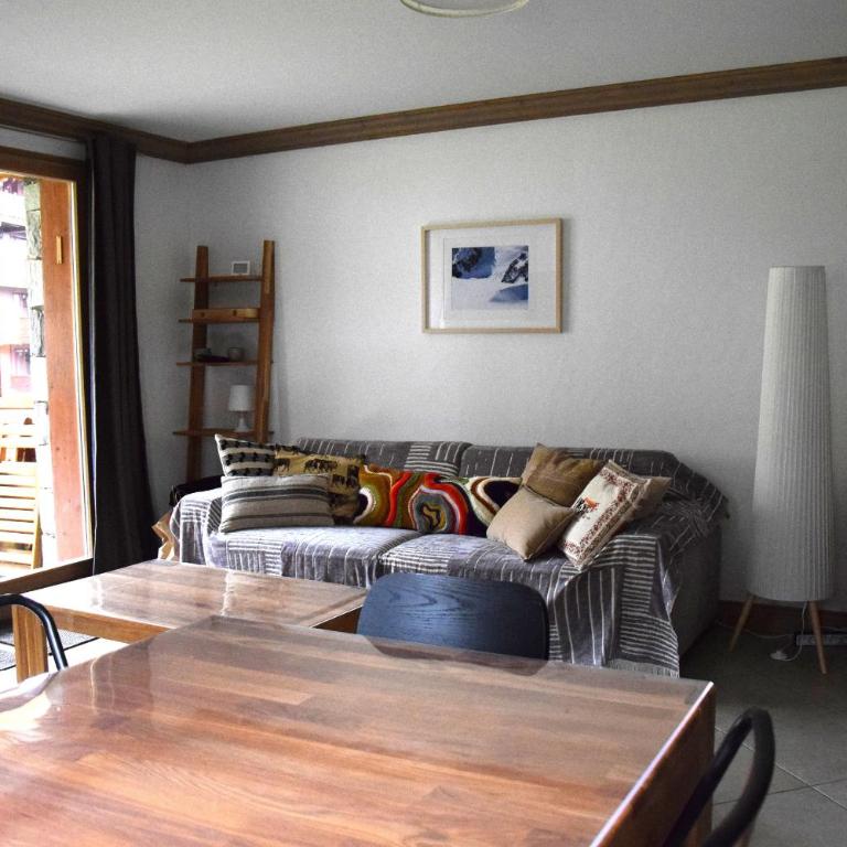 les 7 laux immobilier chalet D - Appartement Familial 2 Chambres avec Vue - 3