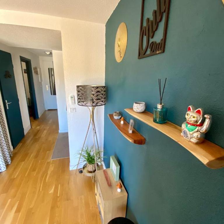 T2 port Cogolin golfe de Saint-Tropez vue mer - Appartement 1 Chambre - 9
