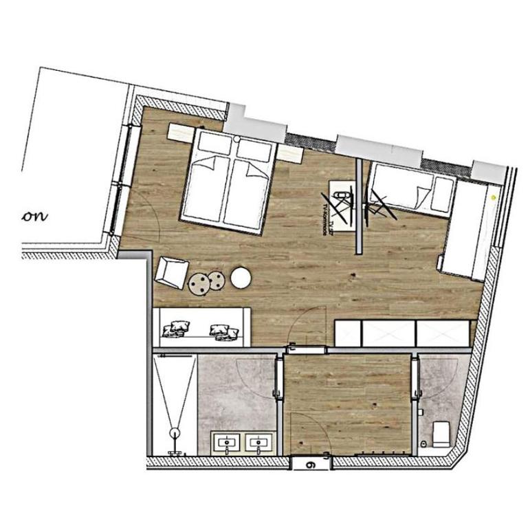 Familienhotel Oberkarteis - Familiensuite - 1