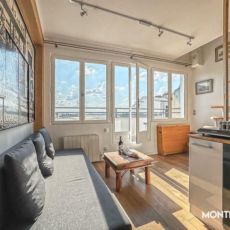 Montmartre vue sur les toits de Paris et la Tour Eiffel - Apartamento de 1 dormitorio - 2