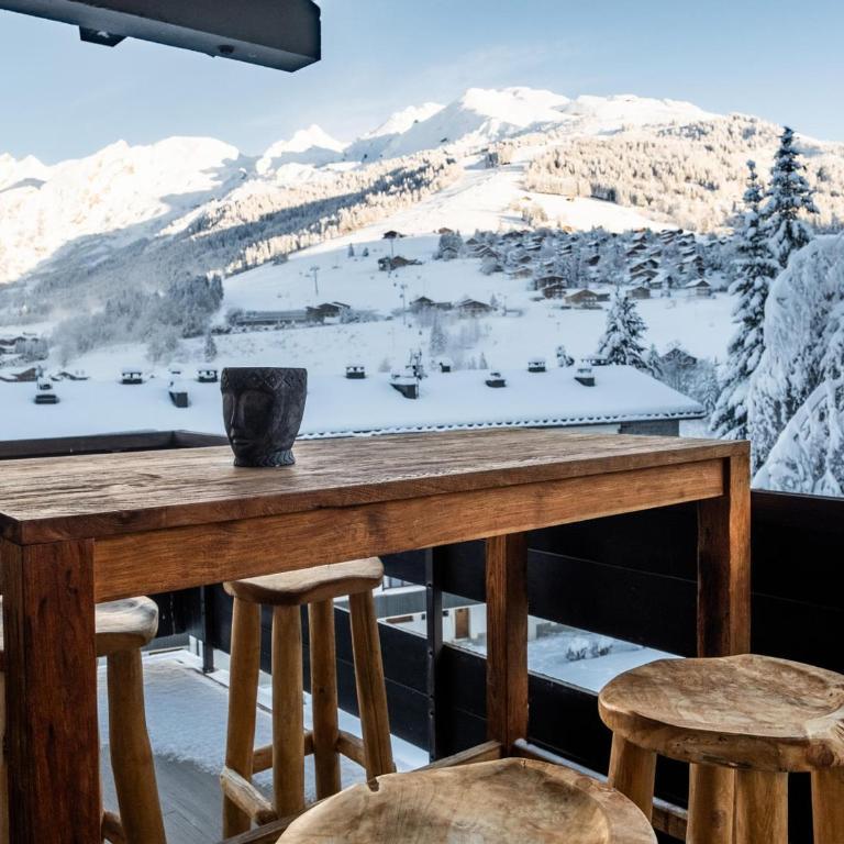 Duplex 4★ 8 pers, 60m des pistes, 4 ch, élégance à La Clusaz - FR-1-304-284 - Apartamento - 10