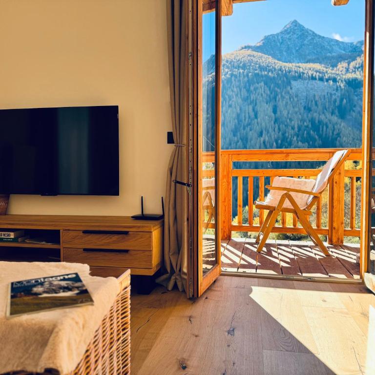 Apartment Val di Rabbi - Apartment mit 1 Schlafzimmer - 1
