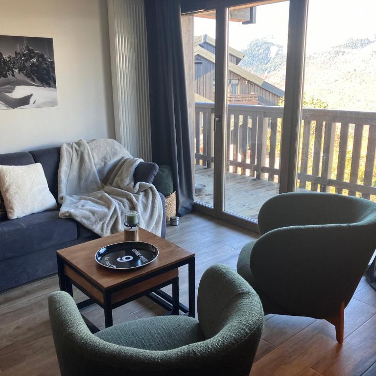 la Plagne Montalbert - Appt 2 chambres pour 6 pers - parking - Apartment mit 2 Schlafzimmern - 3