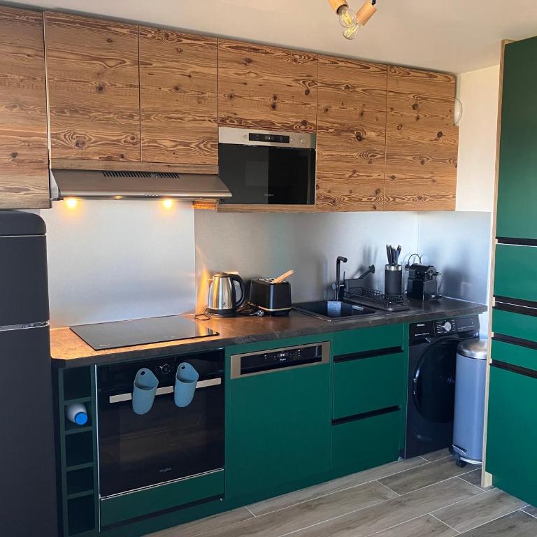 la Plagne Montalbert - Appt 2 chambres pour 6 pers - parking - Apartment mit 2 Schlafzimmern - 4