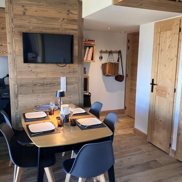 la Plagne Montalbert - Appt 2 chambres pour 6 pers - parking - Apartment mit 2 Schlafzimmern - 10