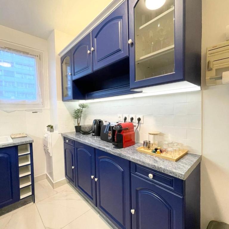 Cozy & Spacious 3BR Paris Apartment with Balconies Metro 6 Glacière - Appartement 3 Chambres - 58