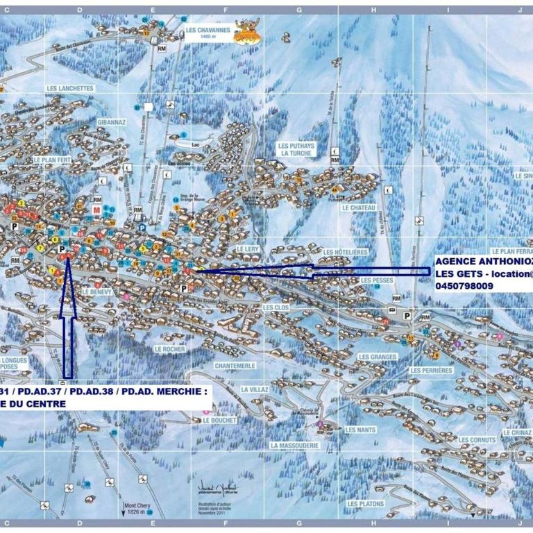 Les Gets - 2 pièces, 4 pers, centre station, garage, à 100m des commerces et de l'ESF - FR-1-802-13 - Appartamento - 15