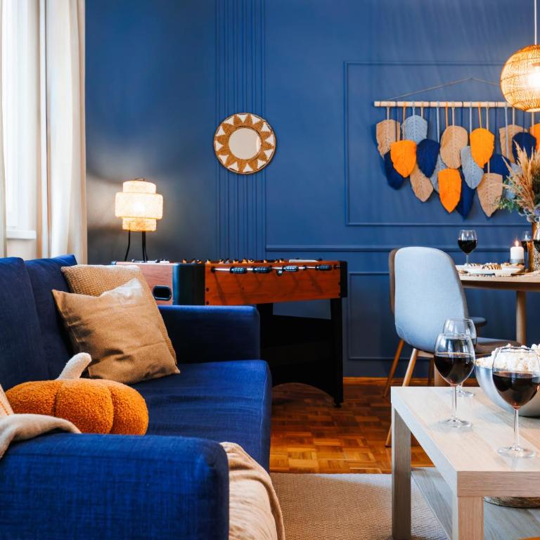 Indigo Spirit with Terrace & Foosball Old Town - Three-Bedroom Apartment with Balcony - 18