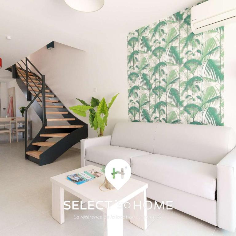 SELECT'soHOME - Résidence Le Poséidon - Mazet en Duplex - Prestations de qualité & Services Hôteliers, Parking privé - POS-E - Two-Bedroom Apartment - 2