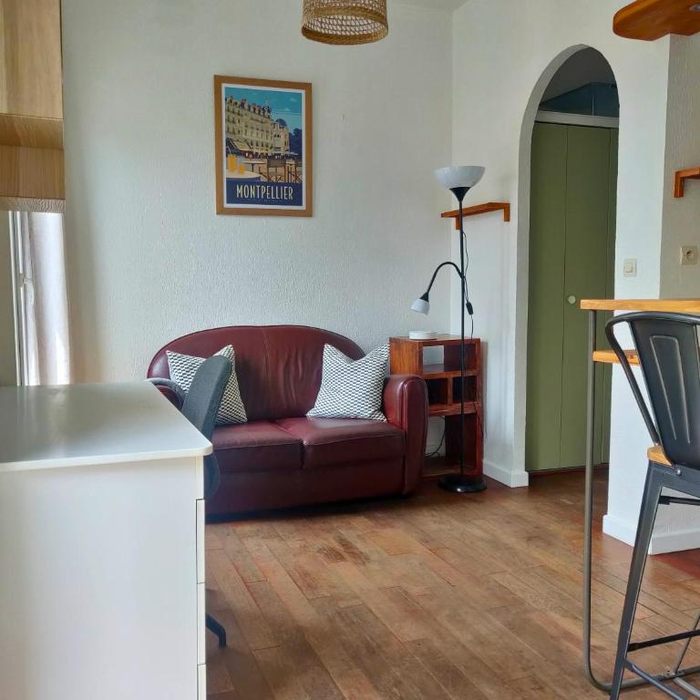 T2 calme avec CLIM & WIFI - Gare St-Roch à 50m - Apartment mit 1 Schlafzimmer - 11