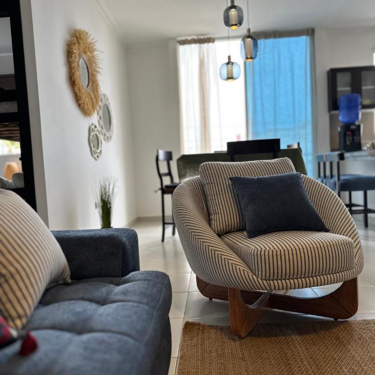 DEPARTAMENTO, a una calle de la PLAYA Y MALECÓN - Apartamento Deluxe de 3 dormitorios - 5