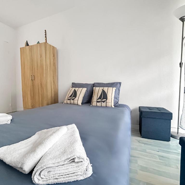 Les Portes de la Mer, Studio à 10 min de la plage - Studio mit Balkon - 11