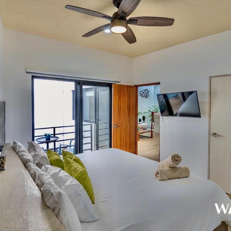 4 Br Spacious Exclusive Townhouse with Private Rooftop and Pool Navio Tulum by Waves - Apartamento - 4