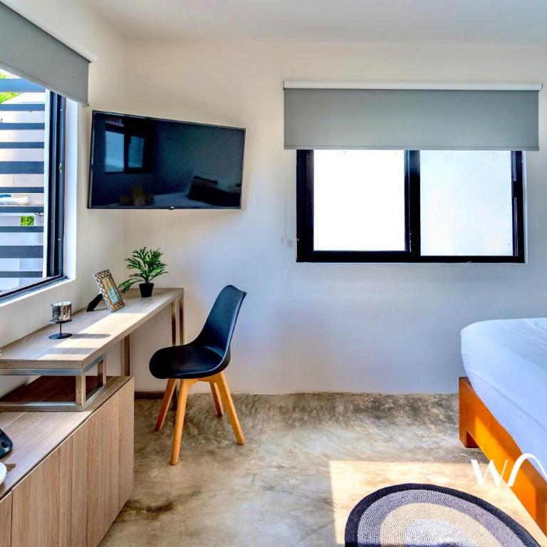4 Br Spacious Exclusive Townhouse with Private Rooftop and Pool Navio Tulum by Waves - Apartamento - 26