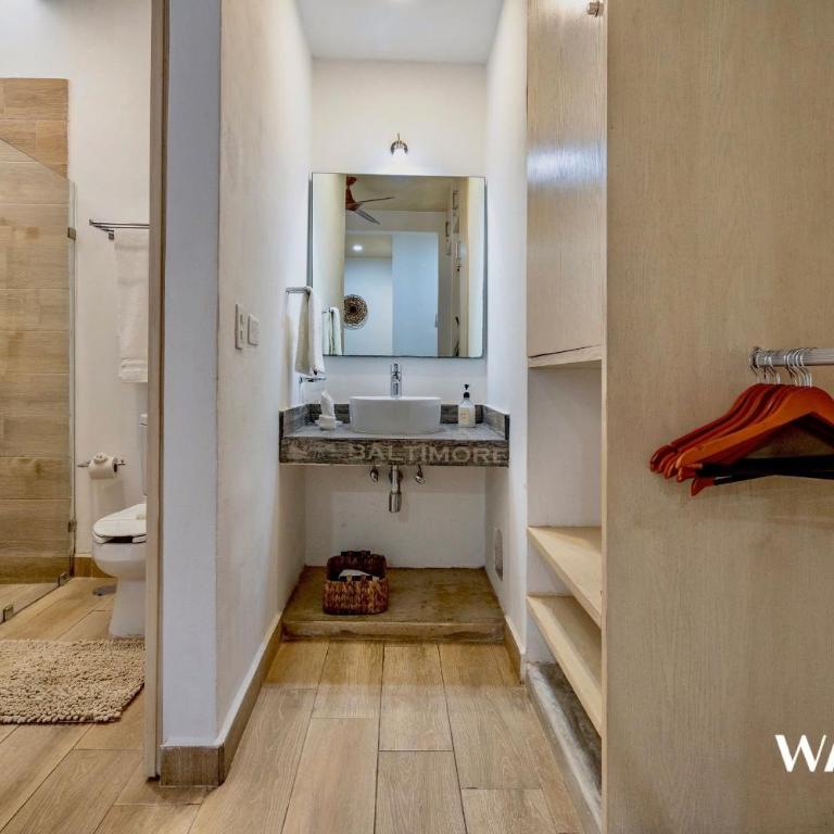 4 Br Spacious Exclusive Townhouse with Private Rooftop and Pool Navio Tulum by Waves - Apartamento - 14