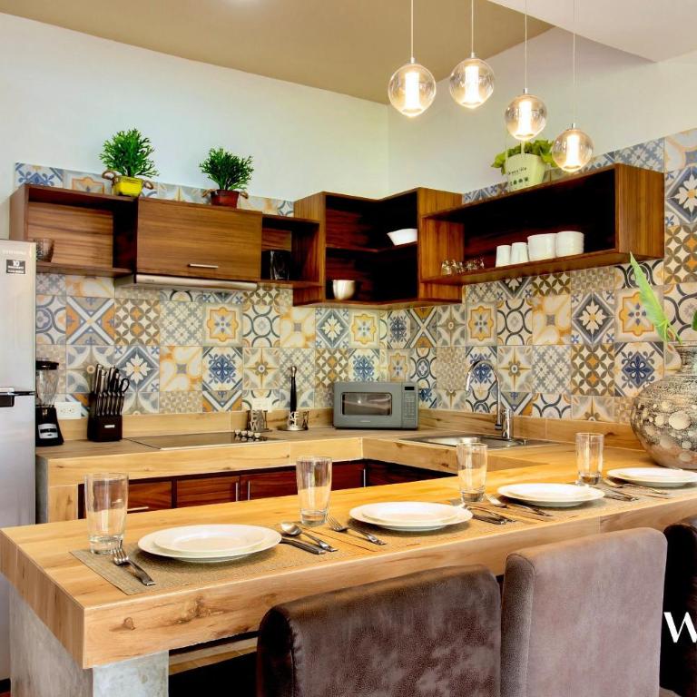 4 Br Spacious Exclusive Townhouse with Private Rooftop and Pool Navio Tulum by Waves - Apartamento - 32