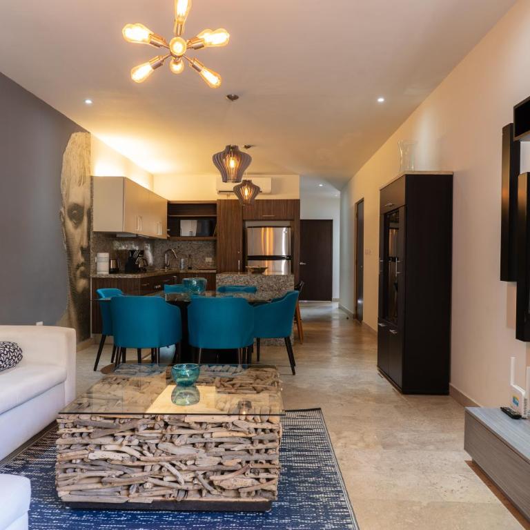 Hermoso & céntrico apartamento 1Br-GYM-Pool-Cowork By Yeah - Two-Bedroom Deluxe Apartment with Balcony - 4