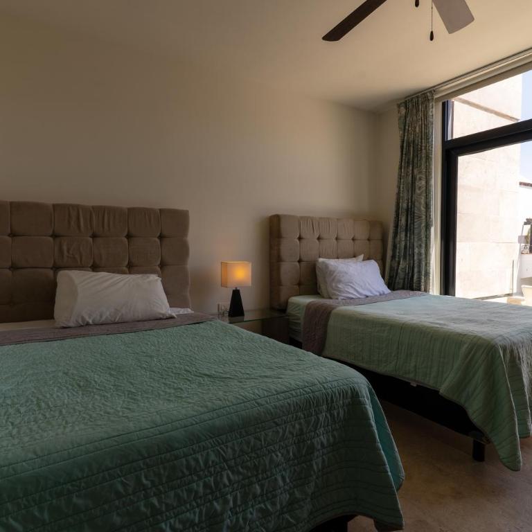 Hermoso & céntrico apartamento 1Br-GYM-Pool-Cowork By Yeah - Two-Bedroom Deluxe Apartment with Balcony - 15