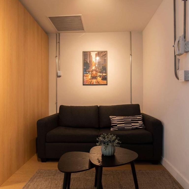HOM I Estilo Loft Terraza Planta Baja Lastarria - Apartment - 15