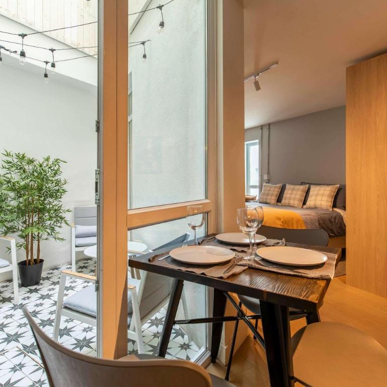 HOM I Estilo Loft Terraza Planta Baja Lastarria - Apartment - 44