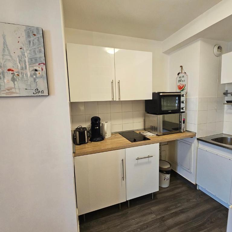 Mon 4pers 4mns Disney Parking Netflix - Appartamento con 1 Camera da Letto - 9