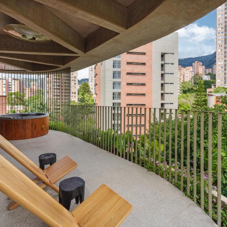 23 Living - Two-Bedroom Deluxe Apartment with Balcony - 23