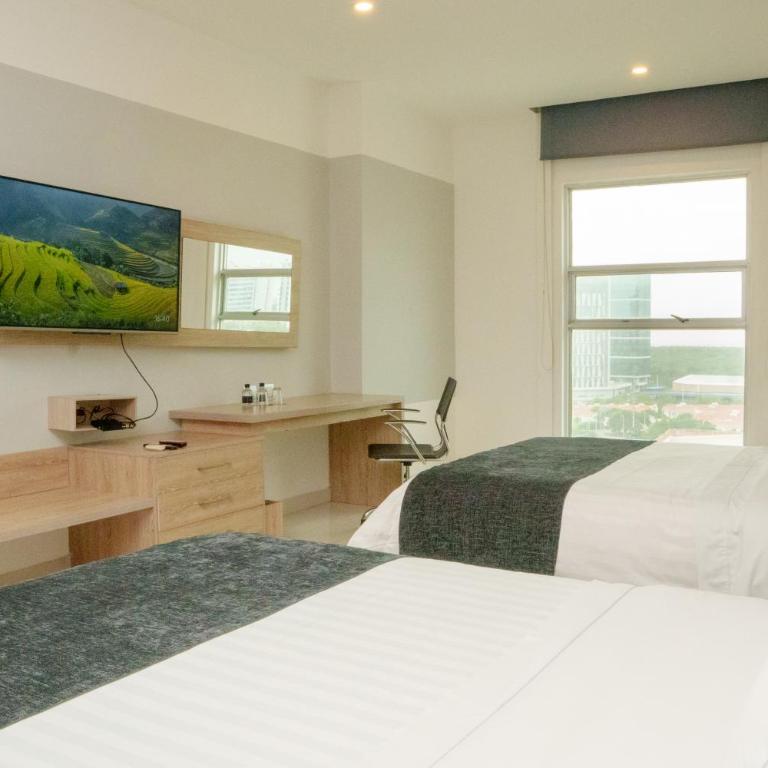 GHL Collection Barranquilla Hotel - Habitación Doble Deluxe - 2 camas - 9