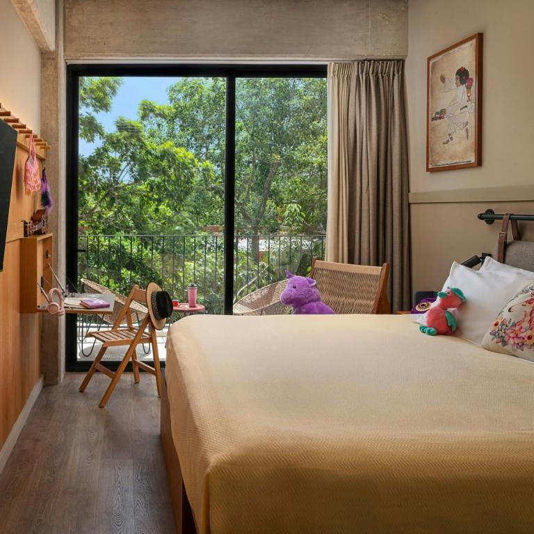 Moxy Tulum - Moxy Sleeper King Room with Balcony - 1