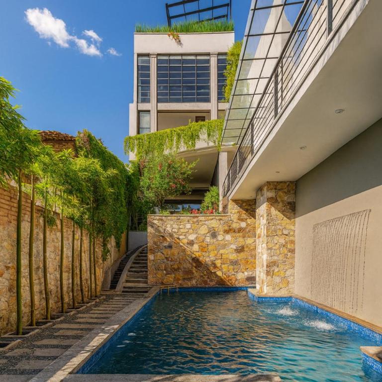 Vista Vieja, 6BR Luxury Villa with Pool & City Views - Villa - 9
