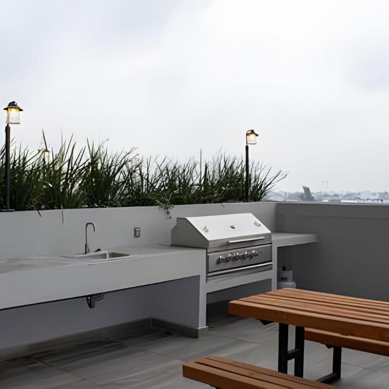 Increíble Apt/Ac/Parking/BBQ/6PX - Apartment - 30