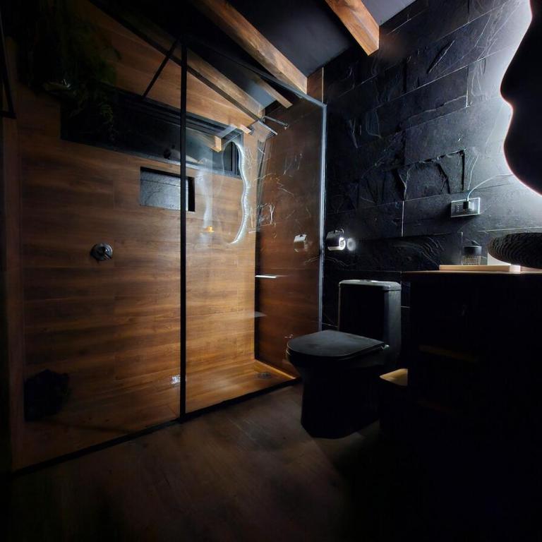 Lodge para parejas con jacuzzi hidromasaje - One-Bedroom Apartment - 11