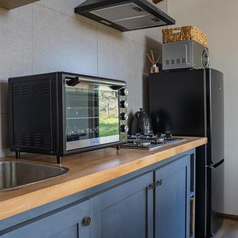 Lodge para parejas con jacuzzi hidromasaje - One-Bedroom Apartment - 15