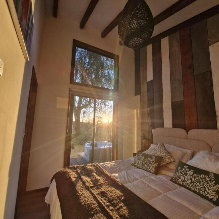 Lodge para parejas con jacuzzi hidromasaje - One-Bedroom Apartment - 22