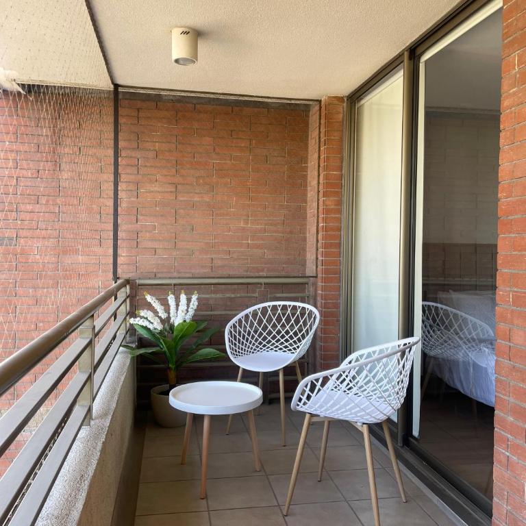 2D2B Metro Esc Militar, Parque Arauco, Costanera Center, Full Equipado - Two-Room Apartment - 53